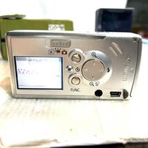 【1円〜】Canon IXY DIGITAL PC1060 キヤノン コンパクトデジタルカメラ 動作品 (B4120)_画像4