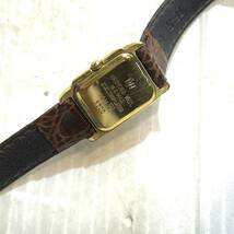 RAYMOND WEIL レイモンドウィル GENEVE ジュネーブ QZ 腕時計 レディース 18k gold electro plated 不動 (B4139)_画像2