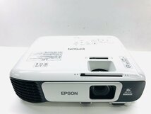中古動作品 EPSON LCD PROJECTOR 液晶プロジェクター　EB-U42 /H846D　ランプ 高15h 低0h_画像1