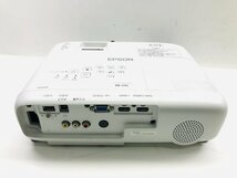 中古動作品 EPSON LCD PROJECTOR 液晶プロジェクター　EB-U42 /H846D　ランプ 高57h 低0h_画像3