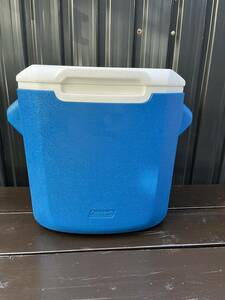 Coleman コールマン クーラーボックス ホイールクーラー ブルー WHEELED COOLER /16QT (BLUE)] 中古品