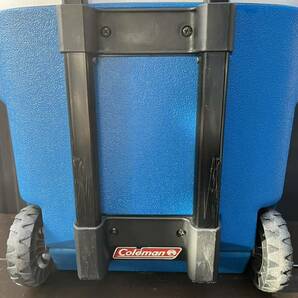 Coleman コールマン クーラーボックス ホイールクーラー ブルー WHEELED COOLER /16QT (BLUE)] 中古品の画像6