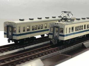 ジャンク品 動力良好 第9弾 鉄道コレクション 鉄コレ 小田急 1800形 4両セット 展示用レール ボディ 鉄道模型 Nゲージ 