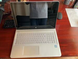  used good goods not yet sale in Japan HP Notebook 5LHJBSPM full HD10 point Touch liquid crystal all aluminium . body Corei7 1TBM2SDD new goods inserting change 8GB memory 