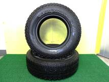 11876 中古 2本 LT 245/75R17 121/118S 10PR ヨコハマ ジオランダー A/T G015 2022年製 ホワイトレター 245 75 17 245-75-17 245/75/17_画像1