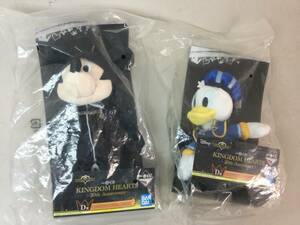 未使用 Disney キングダムハーツ KINGDOM HEARTS 20th Anniversary 一番くじ D賞 ぬいぐるみ マスコット ミッキーマウス ドナルド セット 