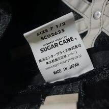 【近年モデル SUGARCANE シュガーケーン ブラックコバート アップルジャック 7 1/2】SC02625 9oz. キャスケット ハンチング SUGER CANE_画像7