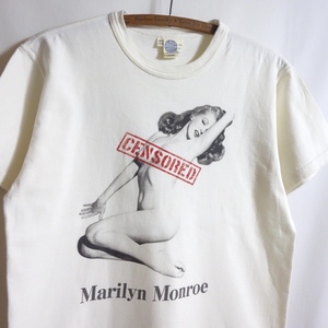 【TOYS MCCOY トイズマッコイ マリリンモンロー CENSORED Tシャツ M】TMC1839 ザ・リアルマッコイズ The REAL McCOY'S