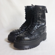 【定価3.3.万 ドクターマーチン 1490 STUD 10ホール スタッズ 厚底 ブーツ UK7（26cm）】Dr.Martens JADON クレイジーボム_画像2