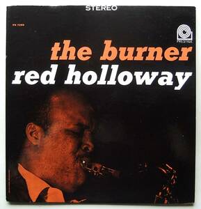 ◆ RED HOLLOWAY / The Burner ◆ Prestige PR 7299 (blue:VAN GELDER) ◆