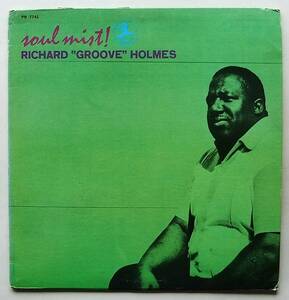 ◆ RICHARD 'GROOVE' HOLMES / Soul Mist ◆ Prestige PR 7741 (blue:VAN GELDER) ◆