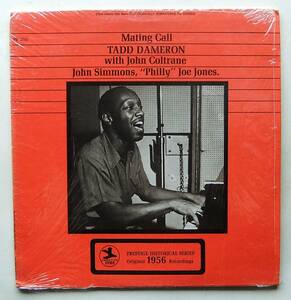 ◆ TADD DAMERON with JOHN COLTRANE / Mating Call ◆ Prestige PR 7745 (blue) ◆