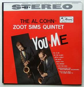 ◆ AL COHN - ZOOT SIMS Quintet / You 'N Me ◆ Mercury SR 60606 (black:dg) ◆ W