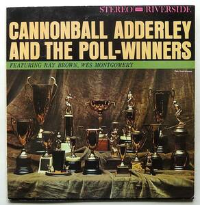 ◆ CANNONBALL ADDERLEY and The Poll-Winners ◆ Riverside RLP-9355 (BGP:black:dg) ◆