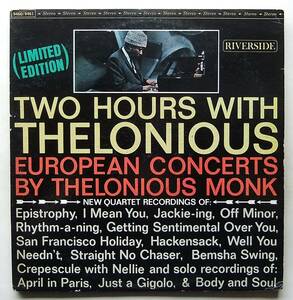 ◆ Two Hours With THELONIOUS MONK ( 2LP ) ◆ Riverside RS 9460/9461 (Orpheum) ◆