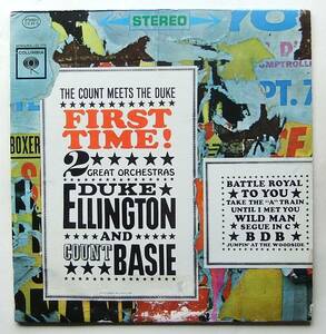 ◆ DUKE ELLINGTON - COUNT BASIE / First Time! ◆ Columbia CS 8515 (6eye) ◆