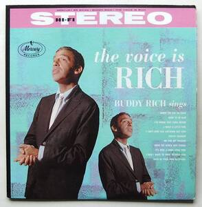 ◆ BUDDY RICH / The Voice is Rich ◆ Mercury SR 60144 (black:dg) ◆