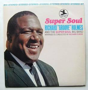 ◆ RICHARD 'GROOVE' HOLMES / Super Soul ◆ Prestige PR 7497 (blue:VAN GELDER) ◆