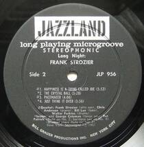 ◆ FRANK STROZIER / Long Night ◆ Jazzland JLP-956 (black:BGP:dg) ◆_画像4