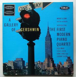 ◆ MANNY ALBAM / The First Modern Piano Quartet / DICK MARX - EDDIE COSTA - HANK JONES ◆ Coral CRL-759102 (red:dg) ◆ V