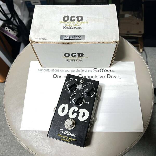 OCD V1.4 Musette Japan Limited Edition Overdrive Distortion ミュセットジャパン限定 エフェクター オーバードライブ ディストーション