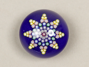 NOi2 パースシャー スコットランド Star Pattern 八芒星 Millefiori ミルフィオリ ペーパーウェイト