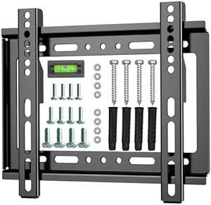 テレビ壁掛け金具 14～42インチ ORGMZIN 極薄型 液晶PCモニター 小型 固定式TV壁掛け金具可能 VESA対応最大20