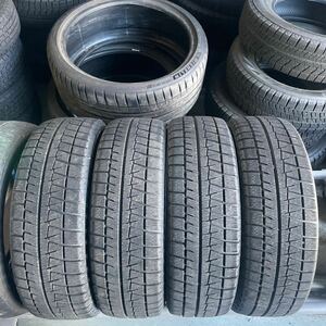 165/55R15 ブリヂストン ブリザックレボGZ 中古　スタッドレスタイヤ４本セット　2013年製　送料無料残溝少なめです