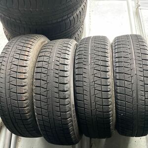 175/65R15 ブリヂストン ブリザックレボＧＺ 中古　　すスタッドレス タイヤ４本セット　バリ山　2015 送料無料　良品