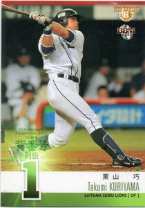 栗山巧 埼玉西武ライオンズ BBM ヒスコレ 2013 プロ野球背番号列伝 No.13