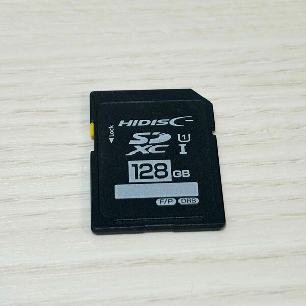 【送料無料】HIDISC SDカード 128GB 動作確認済み 新品同様