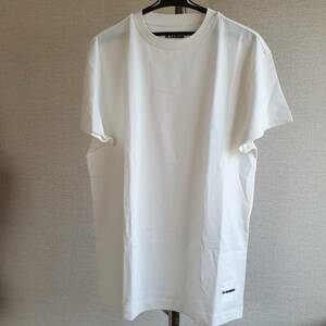 【新品・未使用】Jil Sander ロゴラベル コットンTシャツ 3枚セット　ホワイト　J47GC0001J45048　XLサイズ