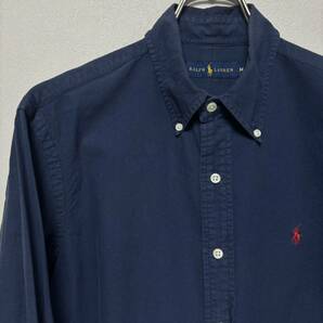 長袖 Ralph Lauren ラルフローレン ボタンダウンシャツ shirt シャツ ネイビー 紺色 ポロ POLO