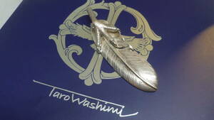 Taro Washimi 鷲見太郎 L size eagle claw feather イーグル クロー 爪 フェザー ペンダントトップ シルバー