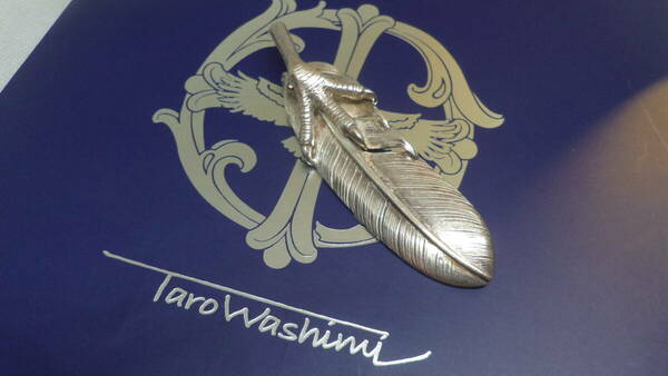 Taro Washimi 鷲見太郎 L size eagle claw feather イーグル クロー 爪 フェザー ペンダントトップ シルバー