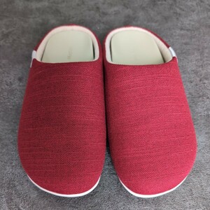  unused goods Akai siAKAISHI arch fita-608 room shoes L 24.0~24.5cm red red box none shiatsu effect pair. fatigue .... slippers 