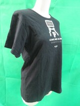 ピンクハウス PINKHOUSE 黒い半袖Tシャツ ワッペンとロゴ カネコイサオ 金子功 日本製 綿100％_画像6