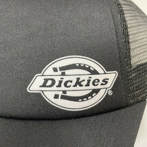 未使用品 Dickies ブラック メッシュキャップ メンズレディースカジュアルアメカジアウトドアゴルフジム通勤 ホワイトロゴ黒 ディッキーズ_画像4