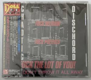 【デッドストック未開封 CD】CHAOTIC DISCHORD / カオティック・ディスコード /OBI帯付き/DOLL PUNK COLLECTION