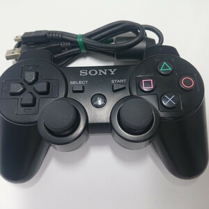 【清掃済み】PS3 純正 コントローラー DUALSHOCK3 SONY デュアルショック3 USBケーブル 