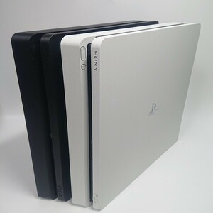 【1円～】PS4 本体 2台 動作確認済み SONY PlayStation4 プレイステーション4 2200A 2200B ホワイト ブラック セット