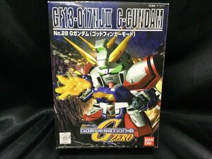 ★ SDガンダム プラモデル 【 Gガンダム ( ゴッドフィンガーモード ) 】SDガンダムGGENERATION-0 BB戦士 BANDAI ジーゼロ プラモ No.28