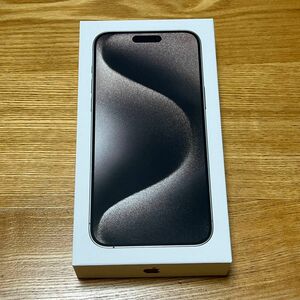 未開封新品 iPhone 15Pro Max ナチュラルチタニウム