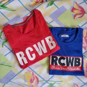 (USED)ロデオクラウンズ RCWB Tシャツ 2着 まとめて Mサイズ