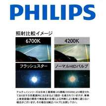 日本正規品 フィリップス アルティノン 純正交換用 HIDバルブ フラッシュスター D2S 6700K　85122FSX2（ 本体は85122FSJと同スペック ）_画像6