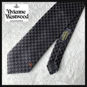 [ прекрасный товар ] Италия производства Vivienne Westwood ACCESSORIES Vivienne Westwood шелк шелк галстук общий рисунок o-b one отметка 