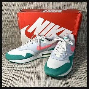 【ほぼ未使用】レア！NIKE AIR MAX 1 WATERMELON SOUTH BEACH ナイキ エアマックス1 ウォーターメロンサウスビーチ AH8145-106 スニーカー