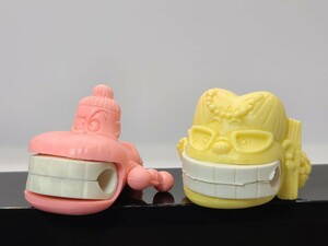 *.. attaching .. Chan artificial tooth eraser figure set 