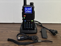 Baofeng UV-5RH マルチバンド 10w出力 新品/未使用 無線機 ハンディ 航空無線 トランシーバー 広域帯受信機 KENWOOD YAESU ICOM 防災 H_画像5