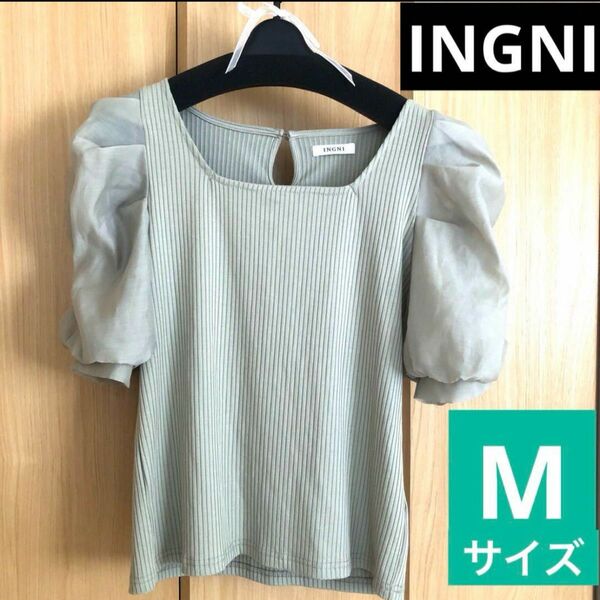 INGNI トップス　M パフスリーブ半袖